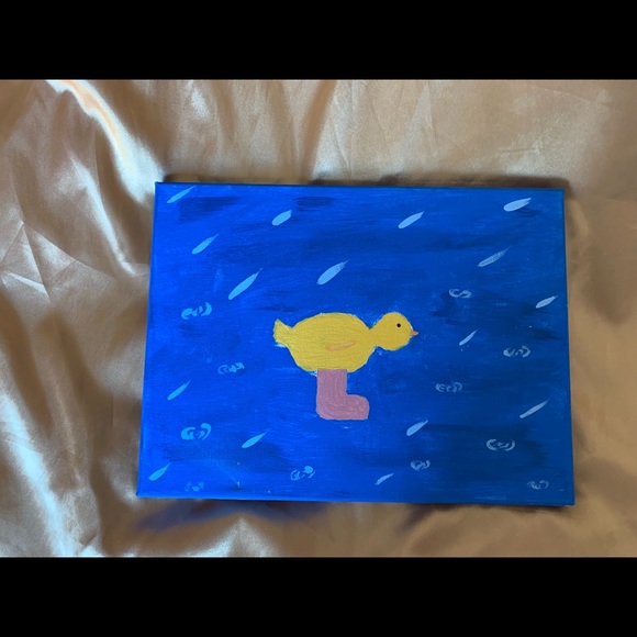 Hand painted canvas - Picture 2 of 3